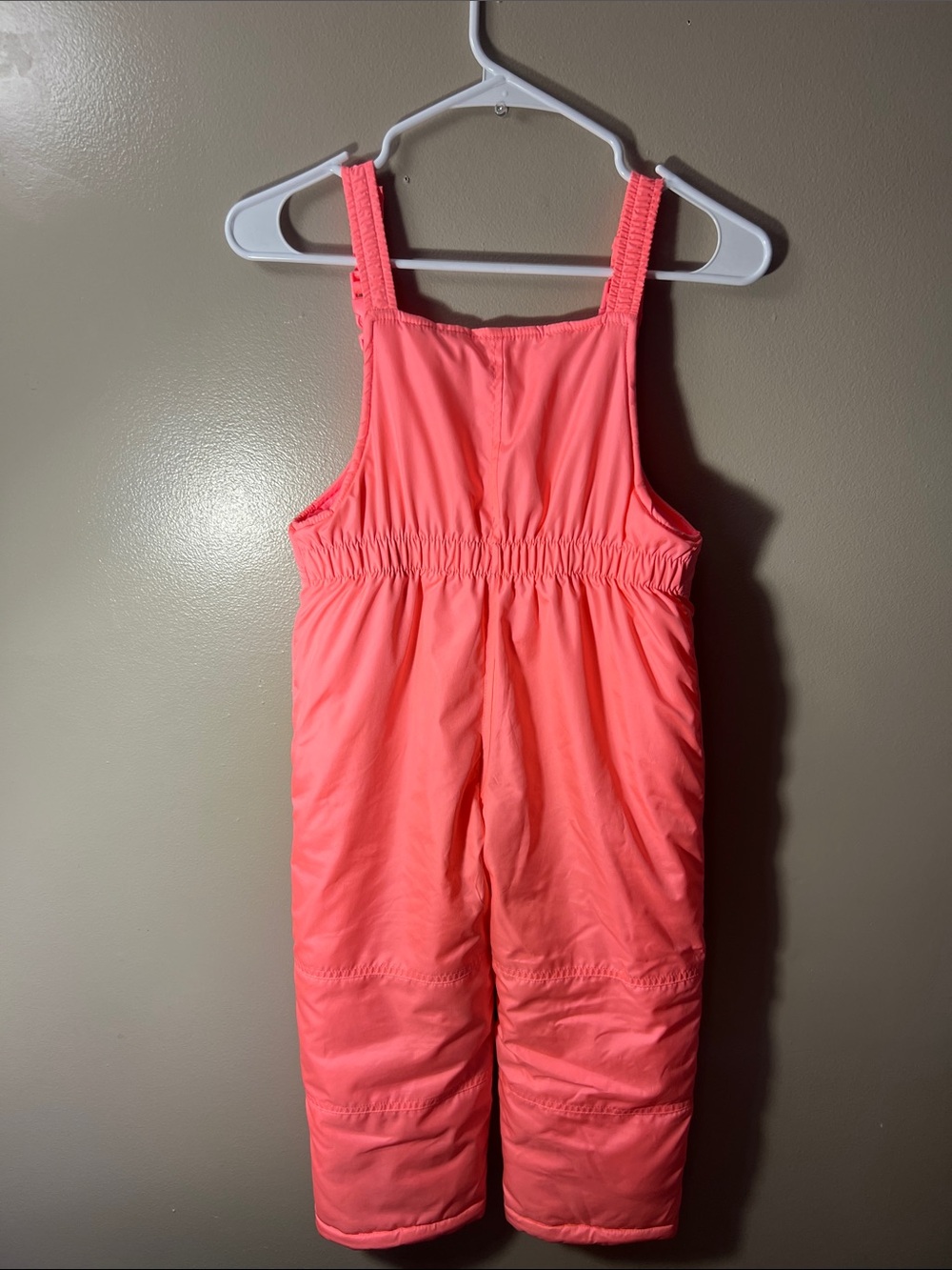 Carter's Coral Pink Insulated Snow Overalls